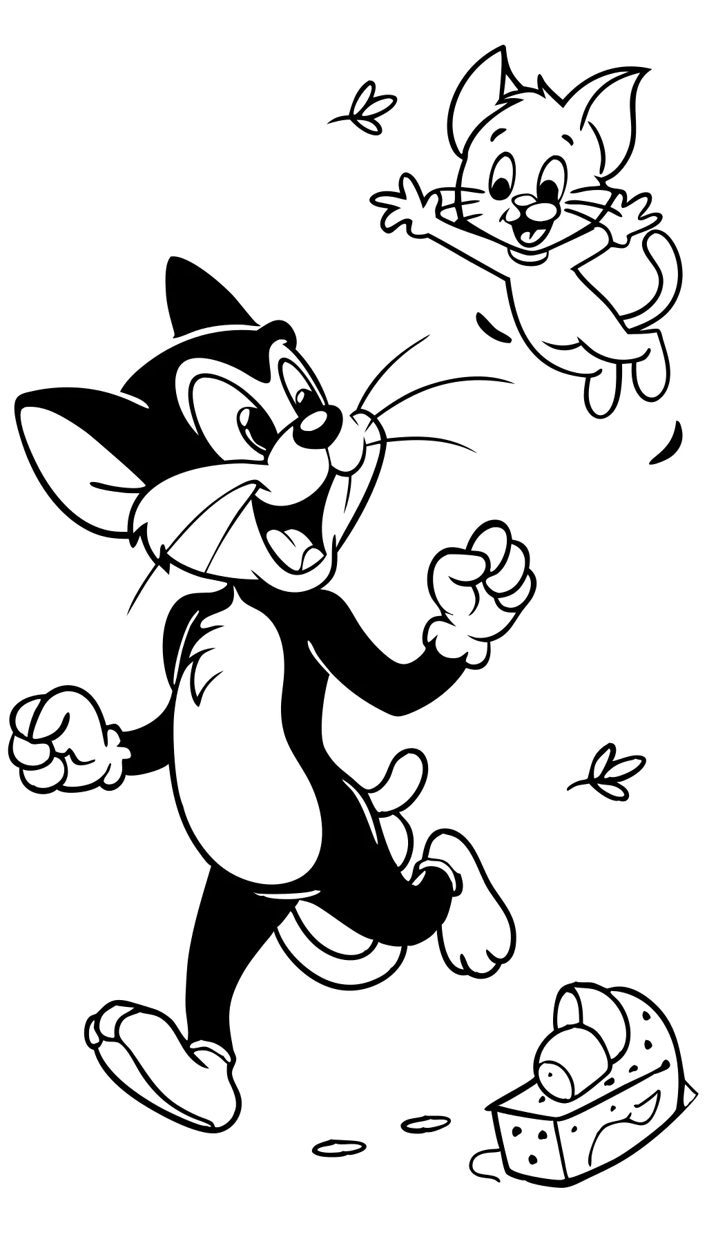 Tom & Jerry para colorear